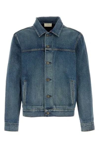 The Row Denim Mendo Jacket In Blue