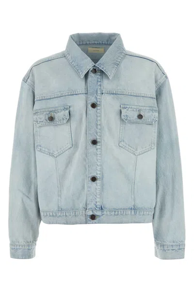 The Row Denim Orson Jacket In Lightblue