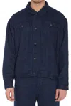 The Row Seb Long-sleeved Denim Jacket In Blue