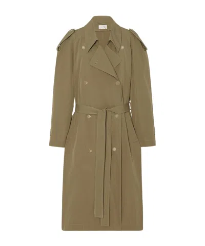 The Row Denver Cotton Windbreaker In Brown