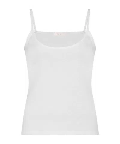 The Row Denzel Tank Top In White