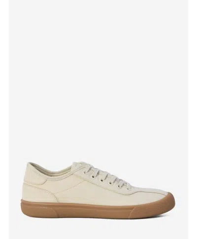The Row Woman Sneakers Beige Size 7 Textile Fibers In Multi