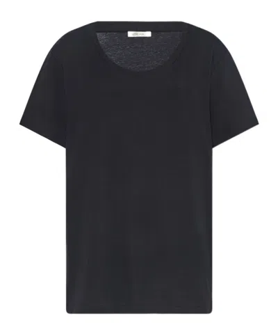 The Row Dera T-shirt In Black