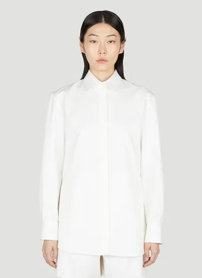 The Row Derica Shirt In White