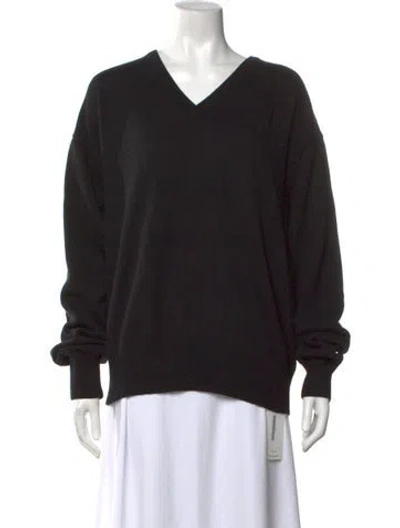 Pre-owned The Row 'derignon' Cashmere Sweater W/ Tags In Black