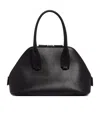 The Row Medium Devon Shoulder Bag In Black
