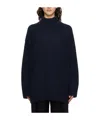 The Row Devorah Turtleneck Sweater In Black