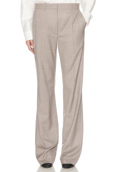 The Row Diane Pant In Beige Melange