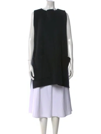 Pre-owned The Row Didi Cashmere Top W/ Tags In Blue