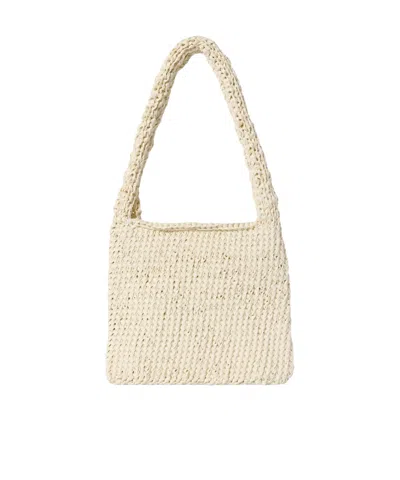 The Row Didion Shoulder Bag In White