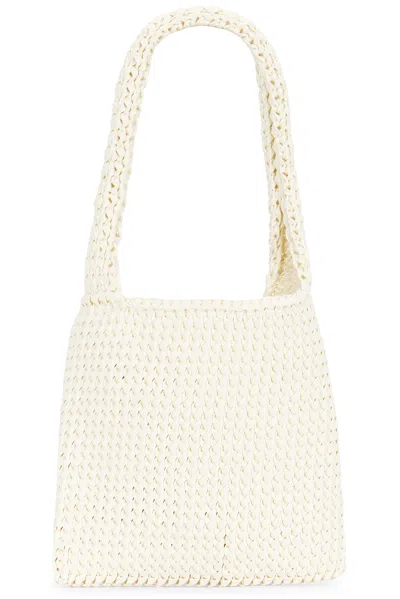 The Row Didion Shoulder Bag In White