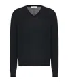 The Row Dimarco Wool Sweater In Black