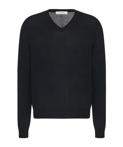 The Row Dimarco Wool Sweater In Black