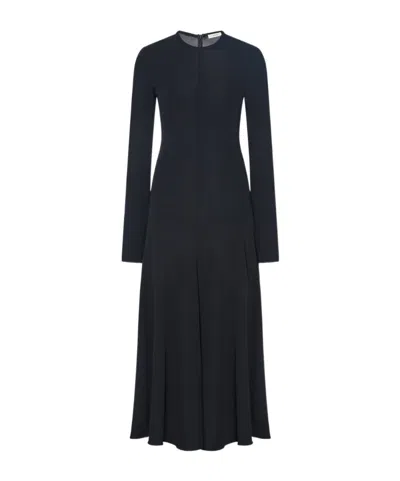 The Row Dina Dress In Black