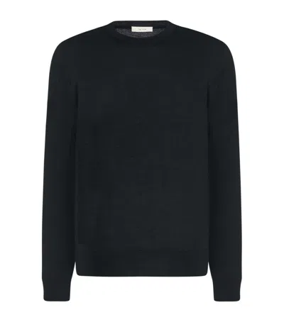 The Row Dioniso Cashmere Sweater In Black