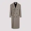 THE ROW DIRTY BROWN CASHMERE ANDERSON COAT