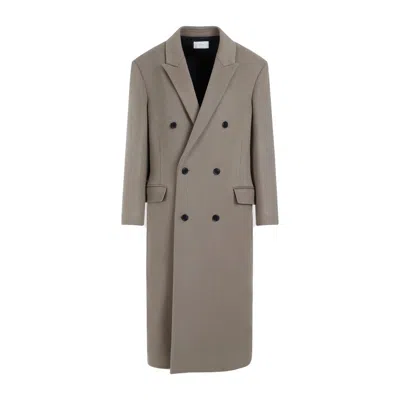 The Row Dirty Brown Cashmere Anderson Coat In Neutrals