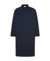 The Row Django Lapel Coat In Black