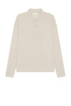 The Row Djon Polo In Taupe