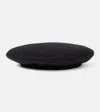 The Row Dodo Cashmere Beret In Black