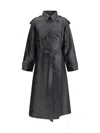The Row Domeka Trenchcoat In Black
