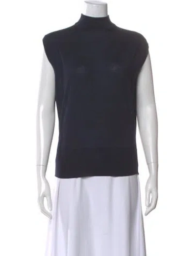 Pre-owned The Row Domicella Top Cashmere Sweater In Black