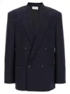 The Row Navy Donnes Blazer