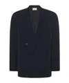 The Row Donnes Wool Suit Coat In Black