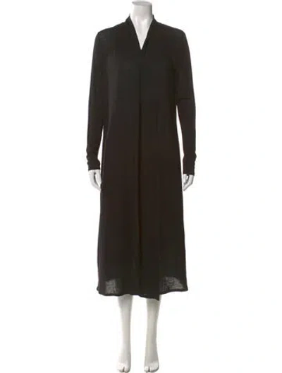 Pre-owned The Row 'doppo' V-neck Sweater In Green