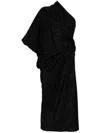 The Row Dorota Dress In Black