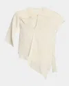 The Row Doss Paneled Sleeveless Top In Cream