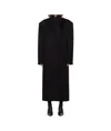 The Row Black Harisi Coat In Black