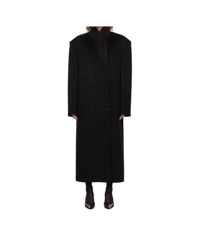 THE ROW DOUBLE-BREASTED COAT