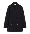 The Row Polli Oversize Wool Blend Jacket In Black