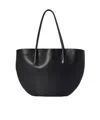 The Row Double Handle Handbag In Black