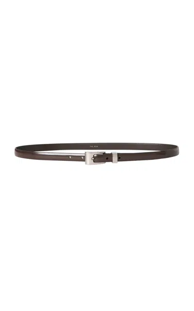 The Row Downtown Leather Belt
