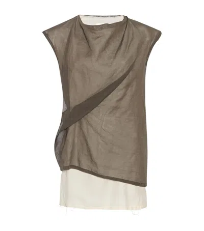 THE ROW DRAPED-DETAIL INAWA BLOUSE