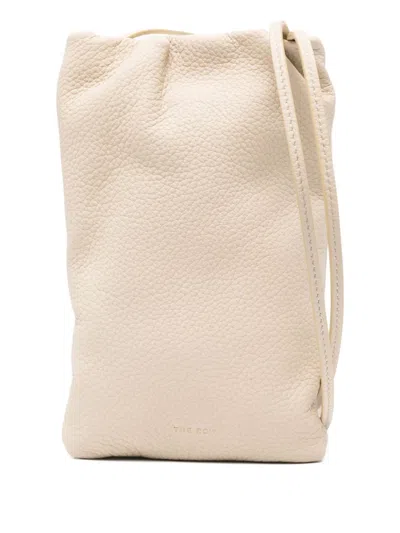 The Row Drawstring Sheepskin Bag
