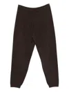 The Row Drawstring Trousers In Brown