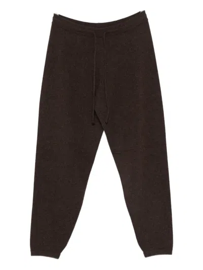 The Row Drawstring Trousers In Brown