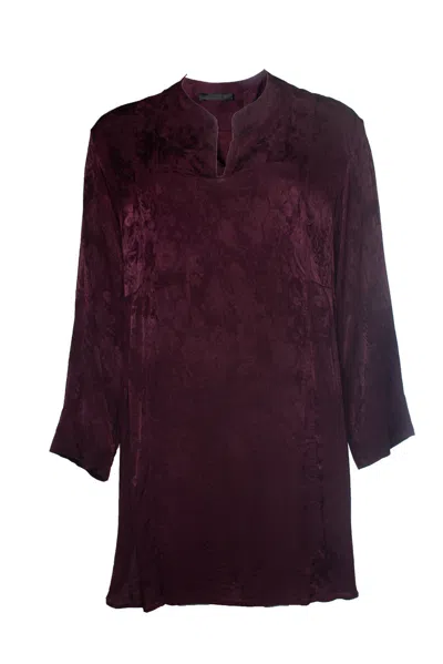The Row Dress In Burgundy In Red