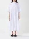 The Row Woman White Dresses In White