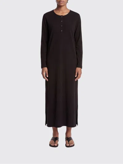 The Row Dress  Woman Color Black In Brown