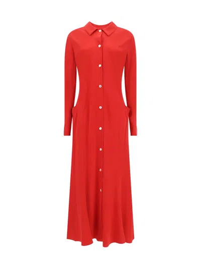 The Row Dresses In Goji Berry