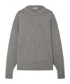 The Row Drop-shoulder Crewneck Jumper In Gray