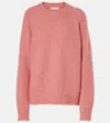 The Row Druna Cashmere Sweater In Bright Salmon