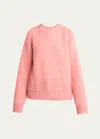 The Row Druna Cashmere Sweater In Bright Salmon