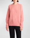 The Row Druna Cashmere Sweater In Bright Salmon