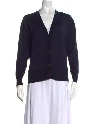 Pre-owned The Row Drupax Cashmere Sweater In Blue