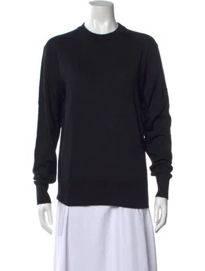 Pre-owned The Row Druyes Wool Sweater W/ Tags In Black